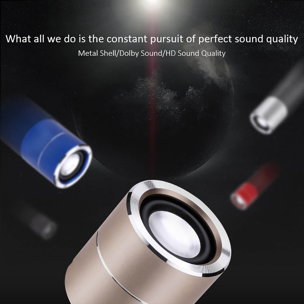A8 BT Mini Speaker Audio Strong Bass Pure Voice Lightweighted Ultra-long Playback Loudspeaker