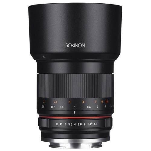 Rokinon 50mm f/1.2 Manual Focus Lens for Canon EOS M Series Cameras - Black