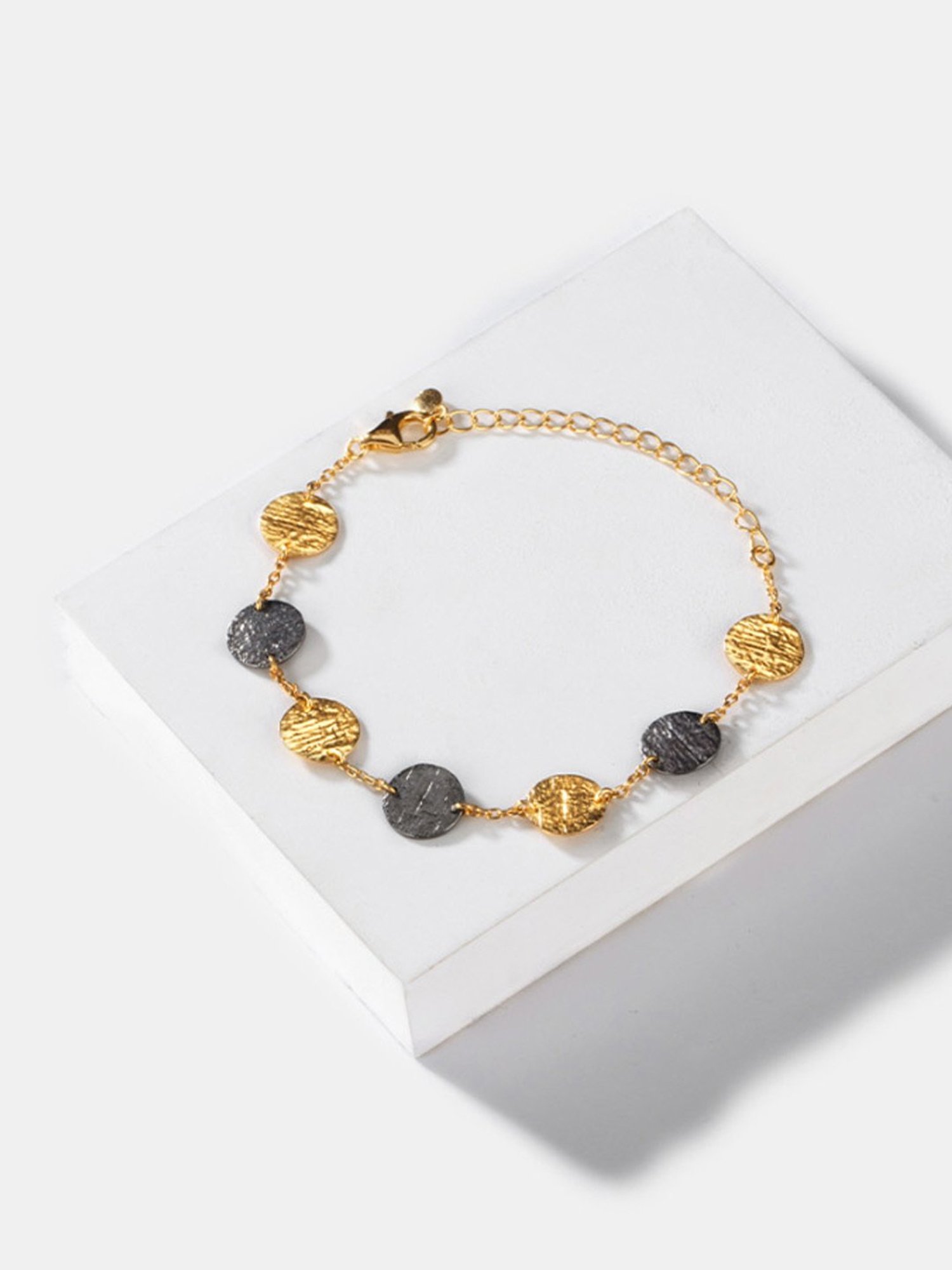 Shaya 92.5 Sterling Silver Hint of Shimmer Confetti Bracelet for Women