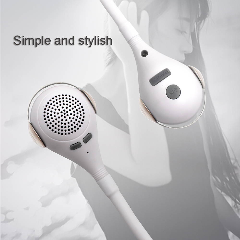 Music Elves Portable Wireless Bluetooth Speakers Hands Free Call Flexible Bendable Black