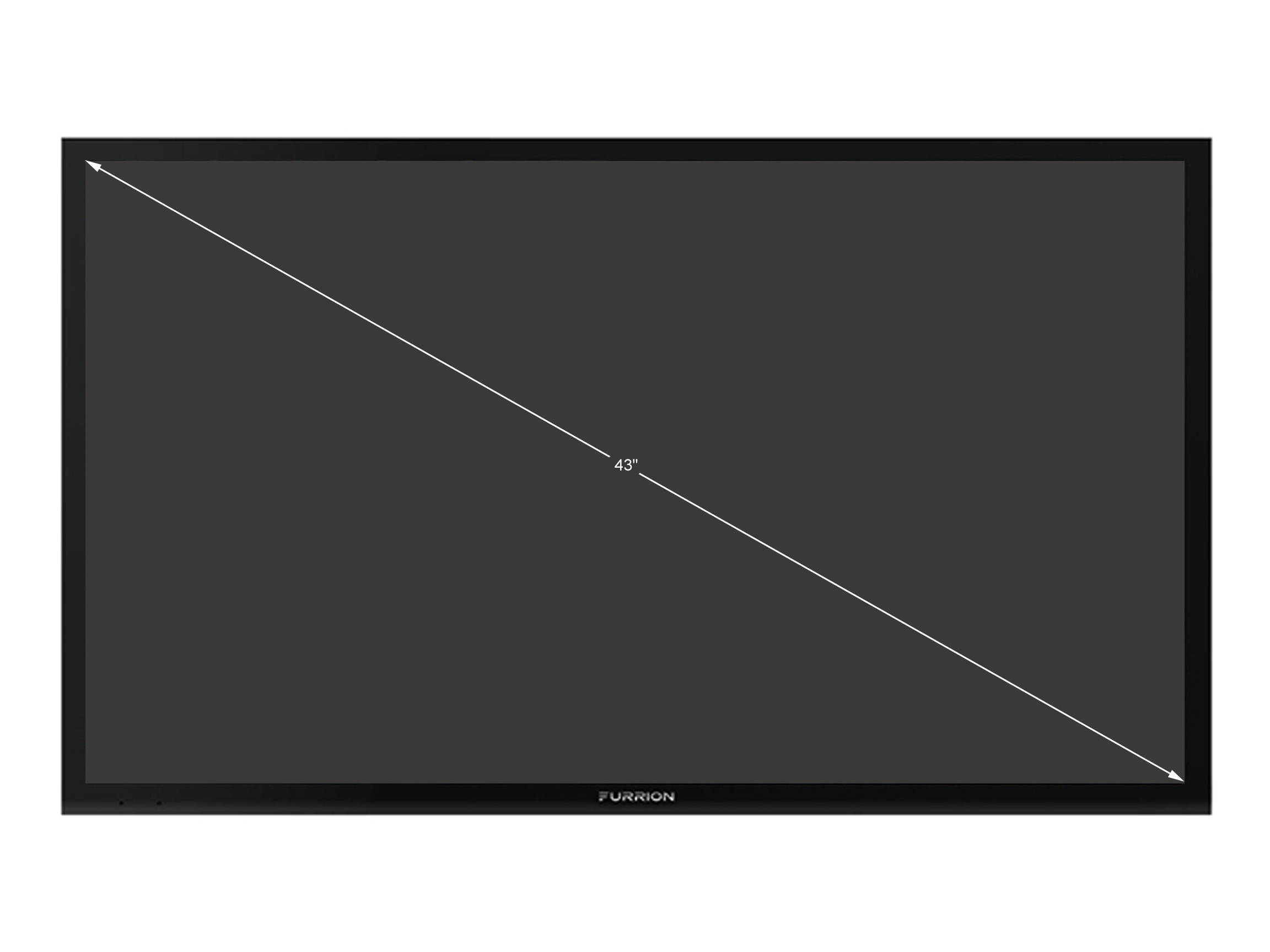 Furrion Aurora 43" Partial Sun 4K LED Outdoor TV with HDR