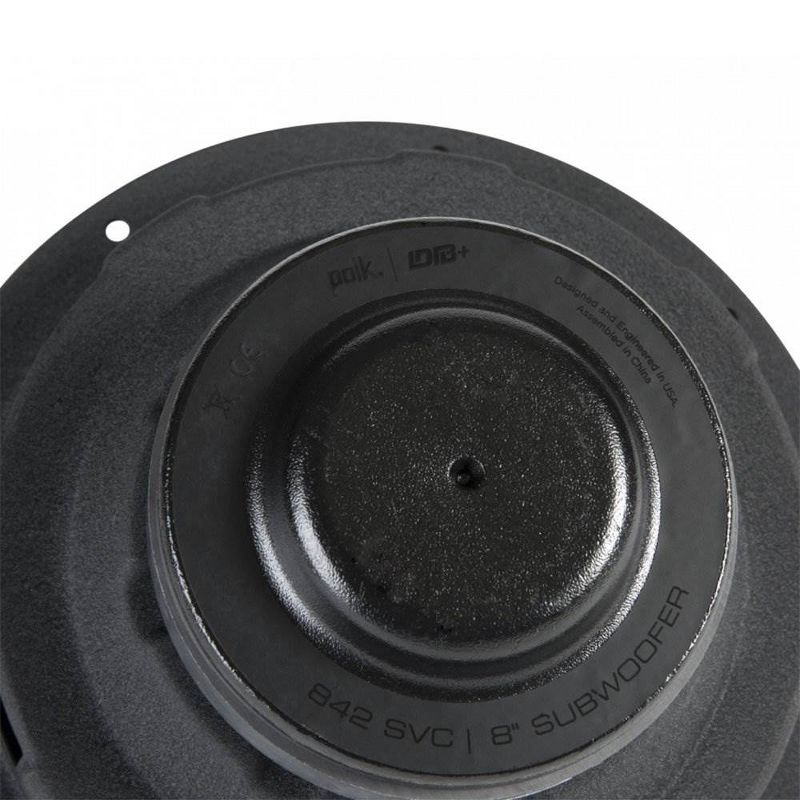 Polk Audio DB+ 8 Inch 750 Watt 4 Ohm DVC Marine, ATV & Car Subwoofer | DB842DVC