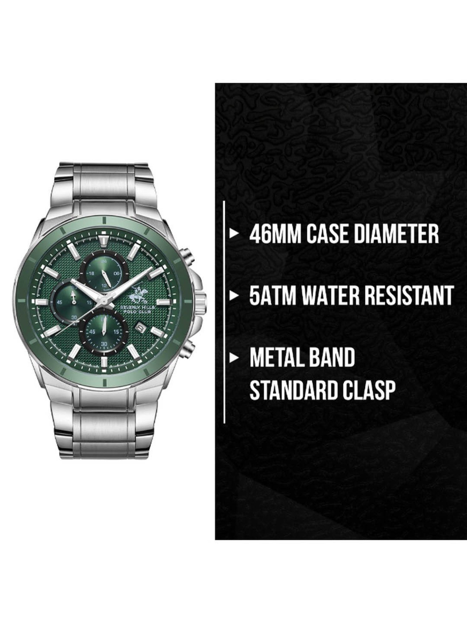 Beverly Hills Polo Club BP3598Y.370 Analog Watch for Men