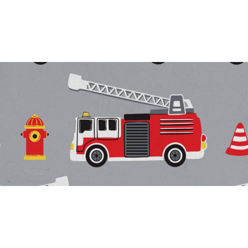 Fire Truck Print Kids' Apron - MU Kitchen