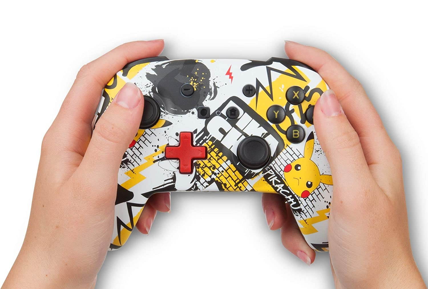 PowerA Enhanced Wireless Controller for Nintendo Switch - Pokemon Graffiti - Nintendo Switch
