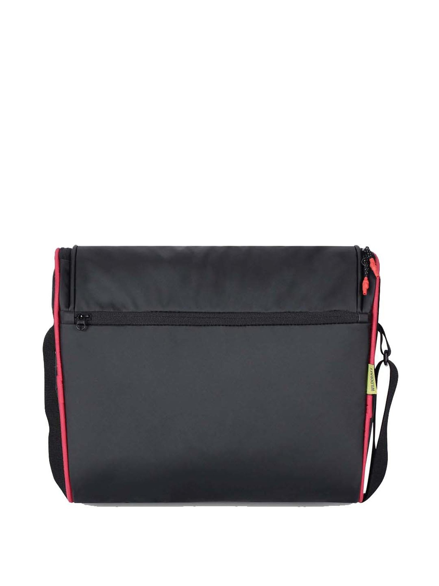 Wiki Hood Marve Black Solid Medium Messenger Bag