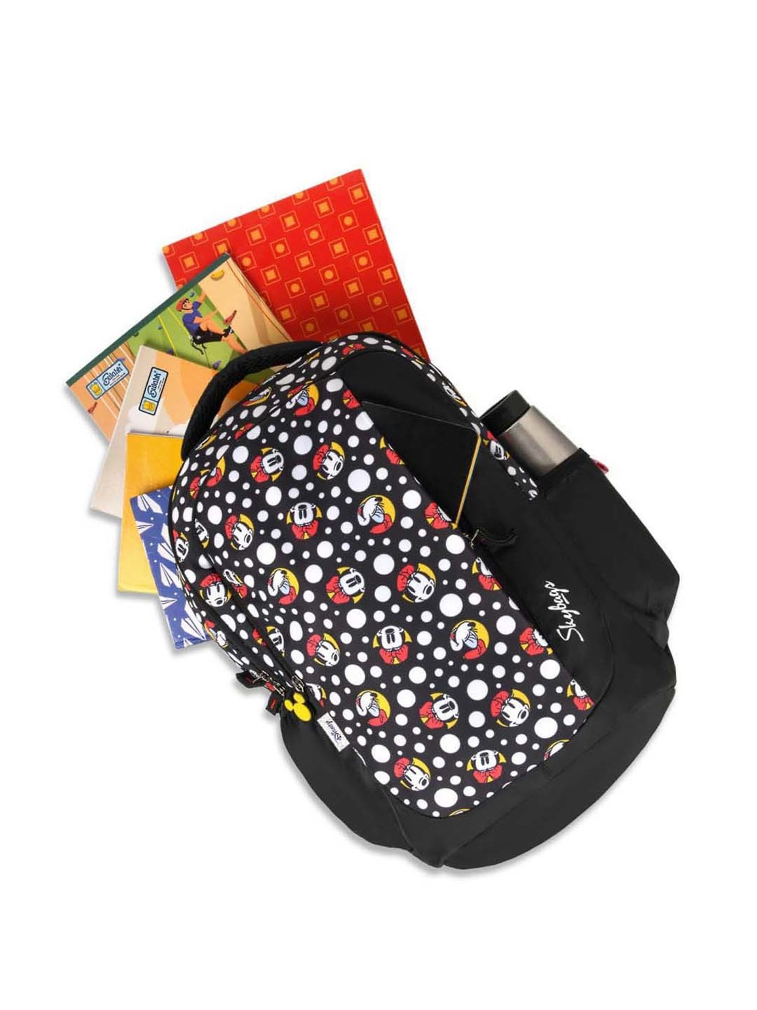 Skybags Minnie 30 Ltrs Black Medium Backpack