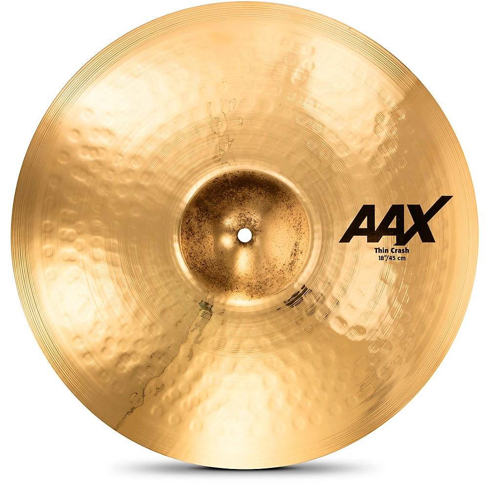 Sabian AAX 18" Thin Crash Cymbal- Brilliant