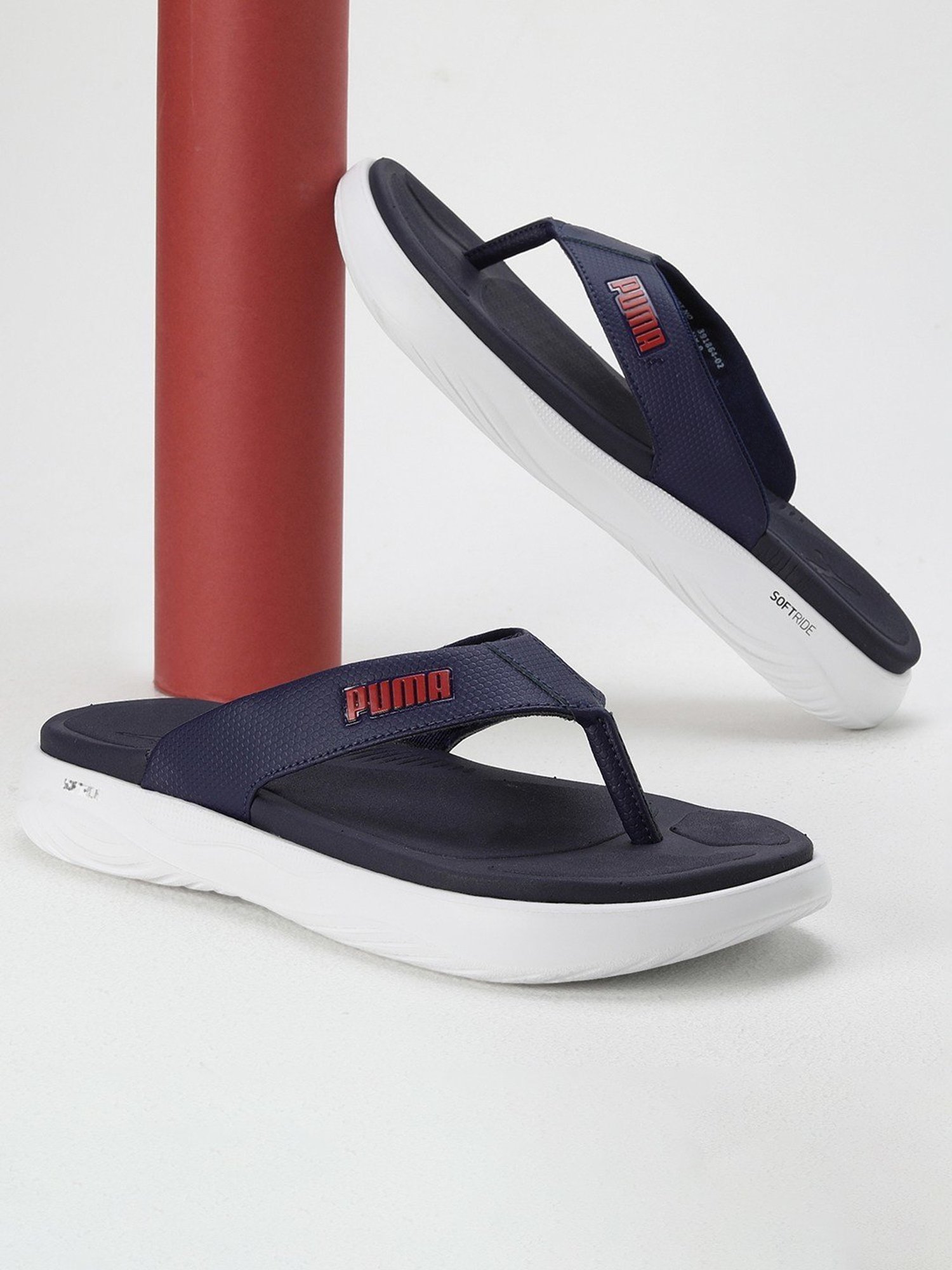 Floatz by Bata Men's 1.2 TH E 24 Pink Flip Flops