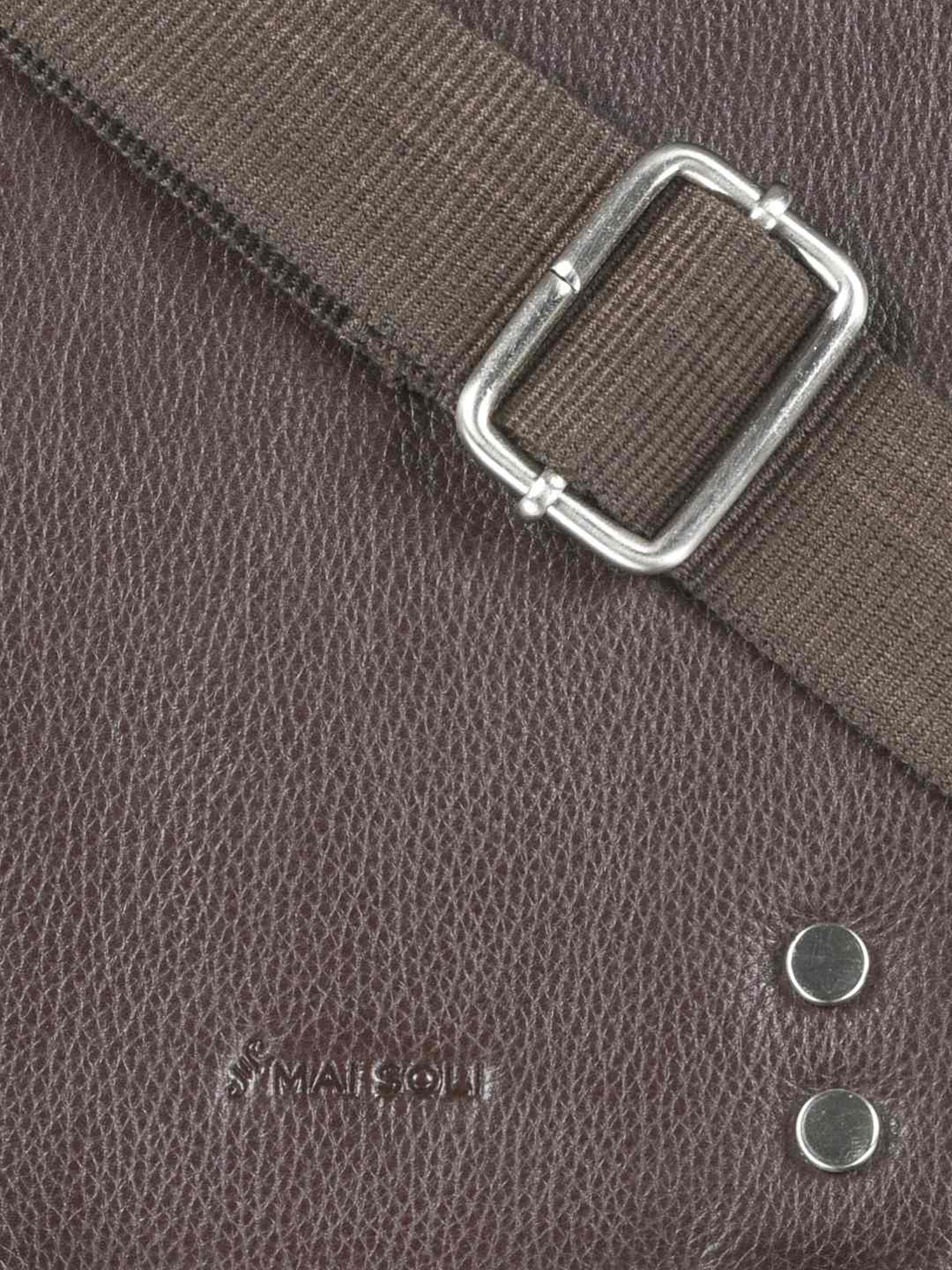 Mai Soli  Brown Solid Medium Cross Body Bag