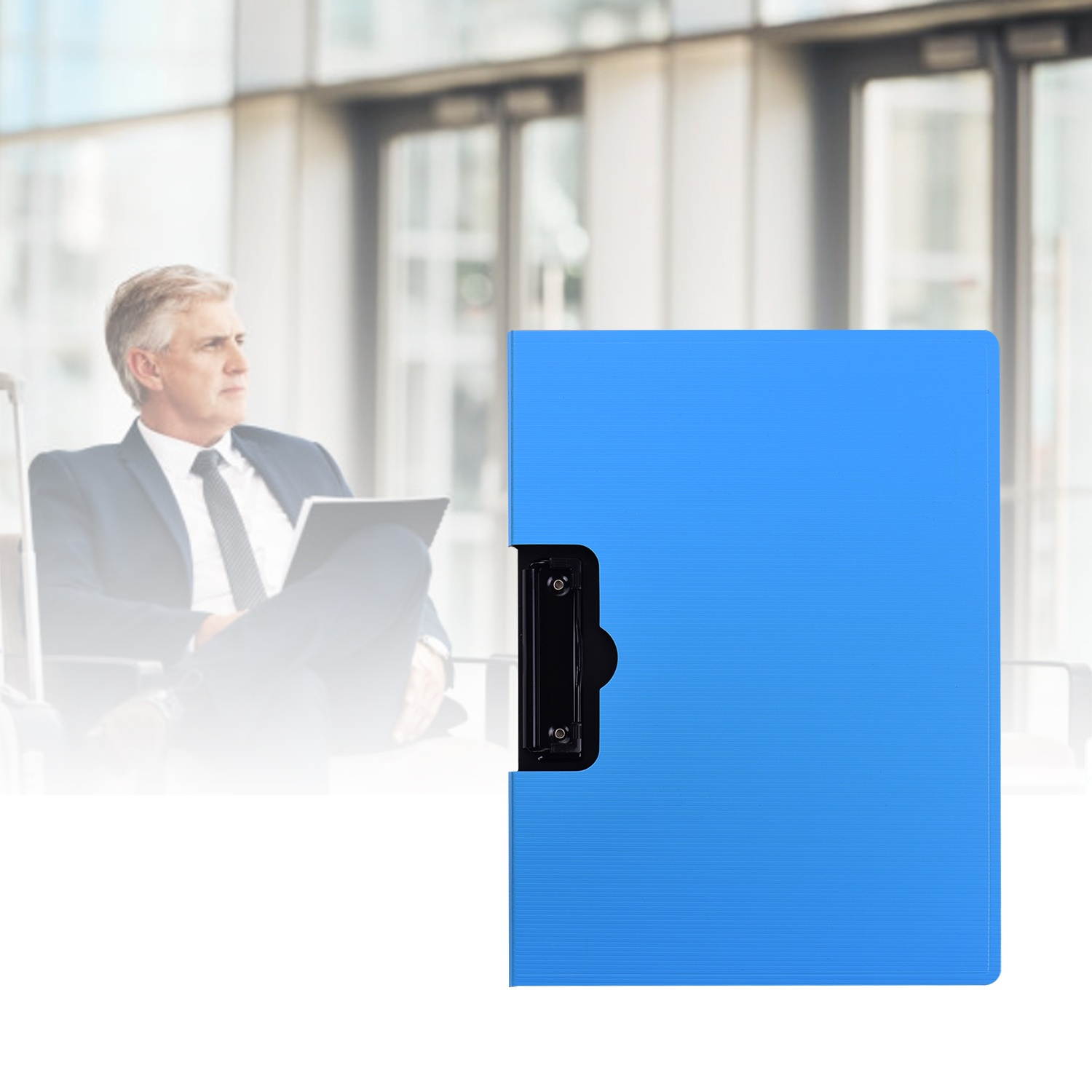 A4 Letter Size Clipboard Colorful File Cover Folder Document Organizer Storage Writing Pad Stationery for School Office Business Meeting