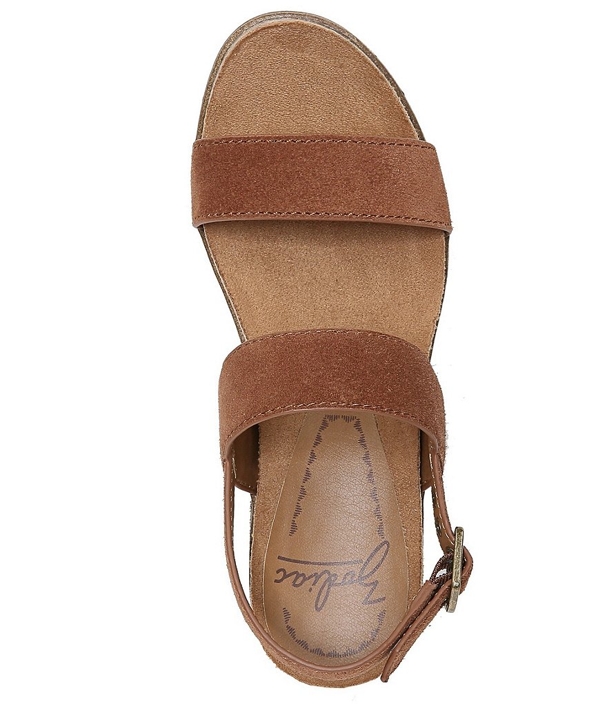 Zodiac Lola Suede Block Heel Sandals