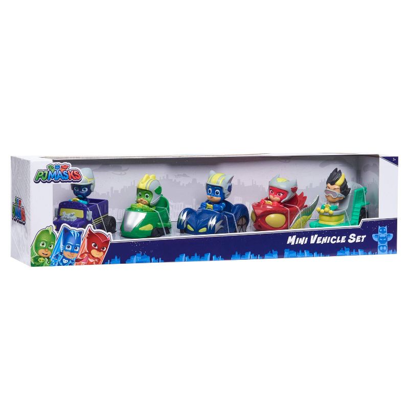 PJ Masks Mini Vehicle Set - 5pc