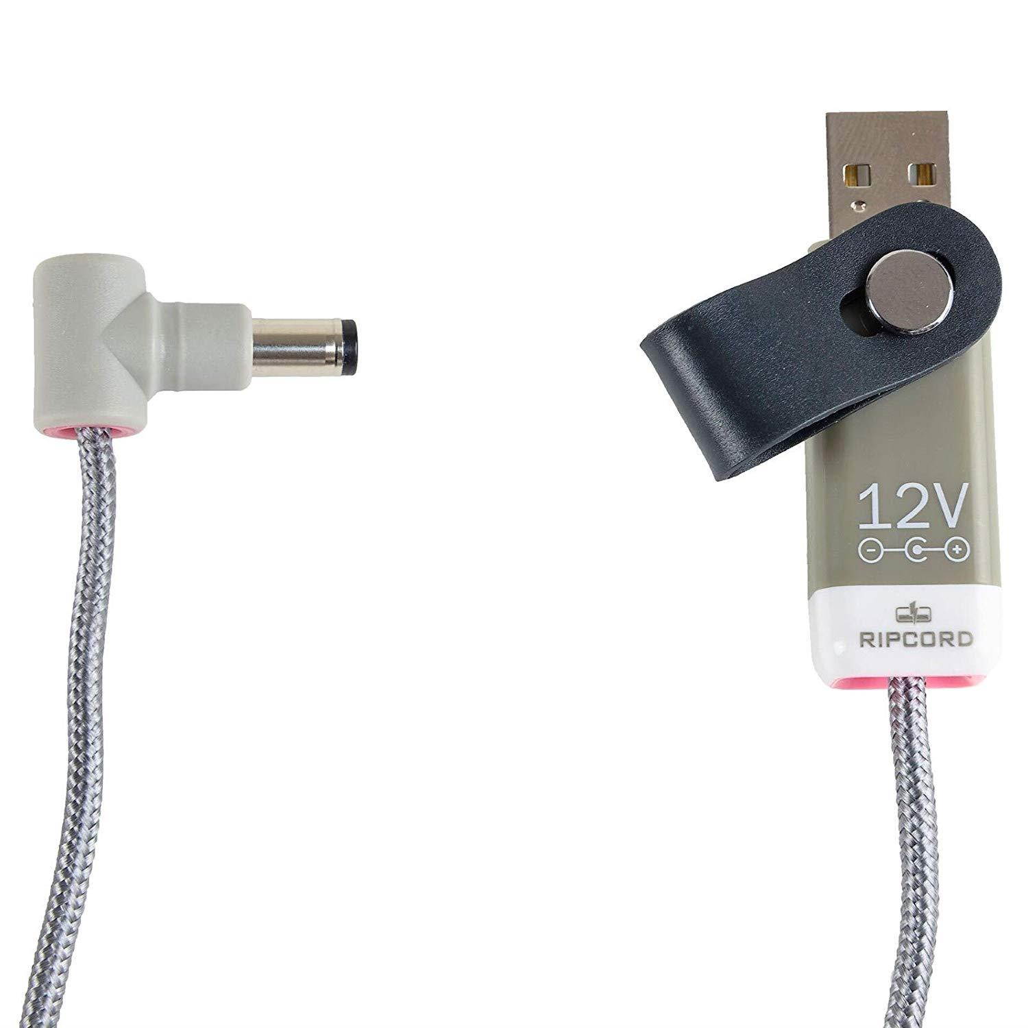 myVolts Ripcord - USB to 12V DC Power Cable Compatible with The TC Electronic NDR-1 Effects Pedal