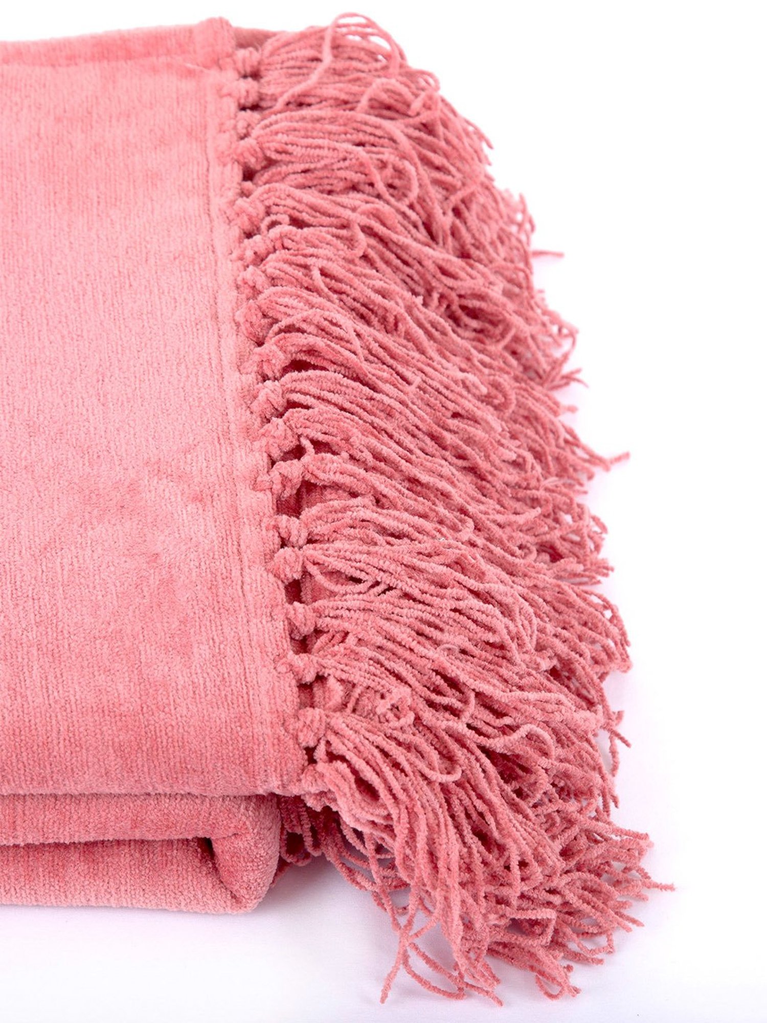 Maspar Colorart Jessica Solid Pink 110 TC Cotton Throw