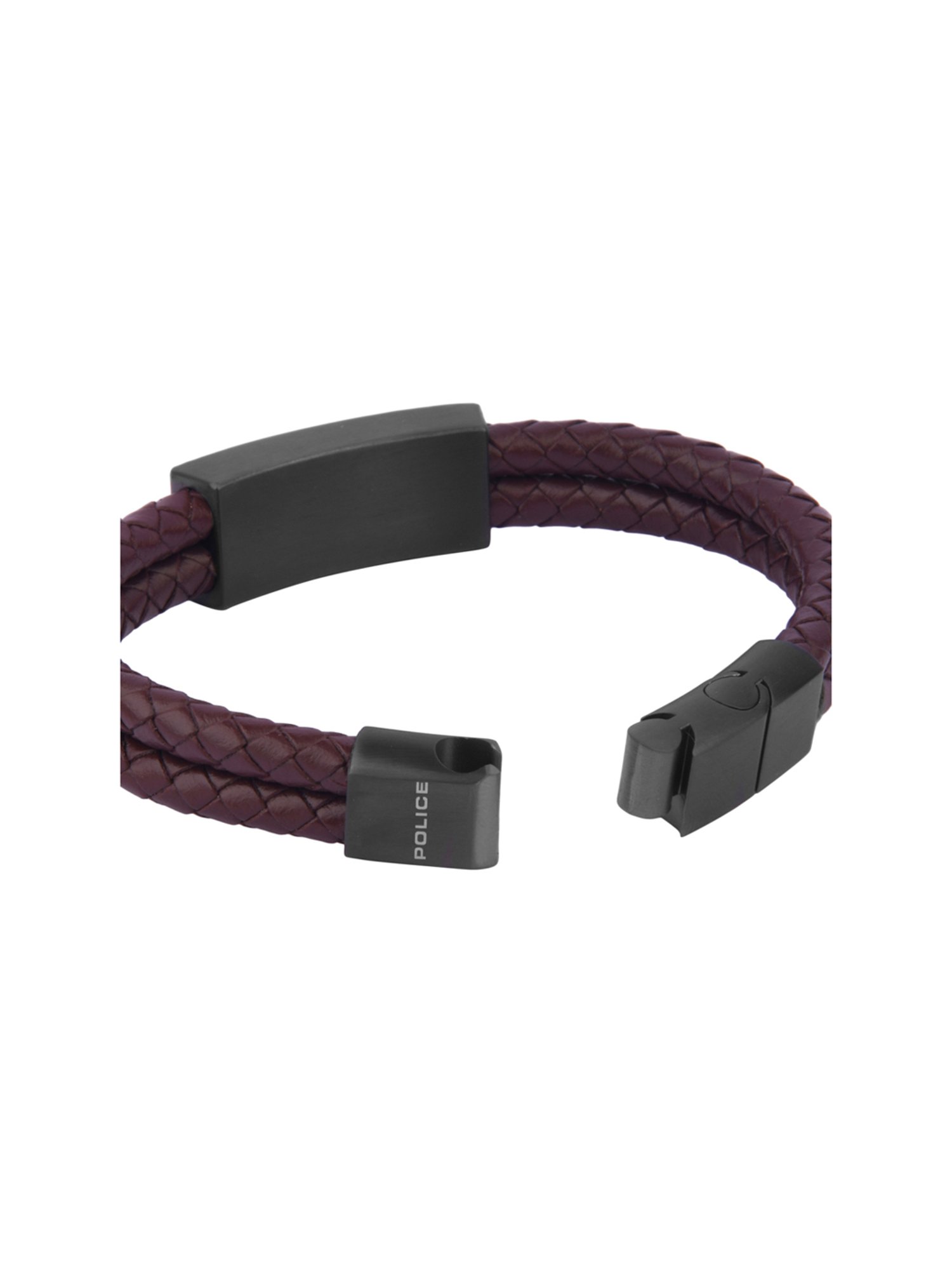 Police Classic Black Bracelet for Men