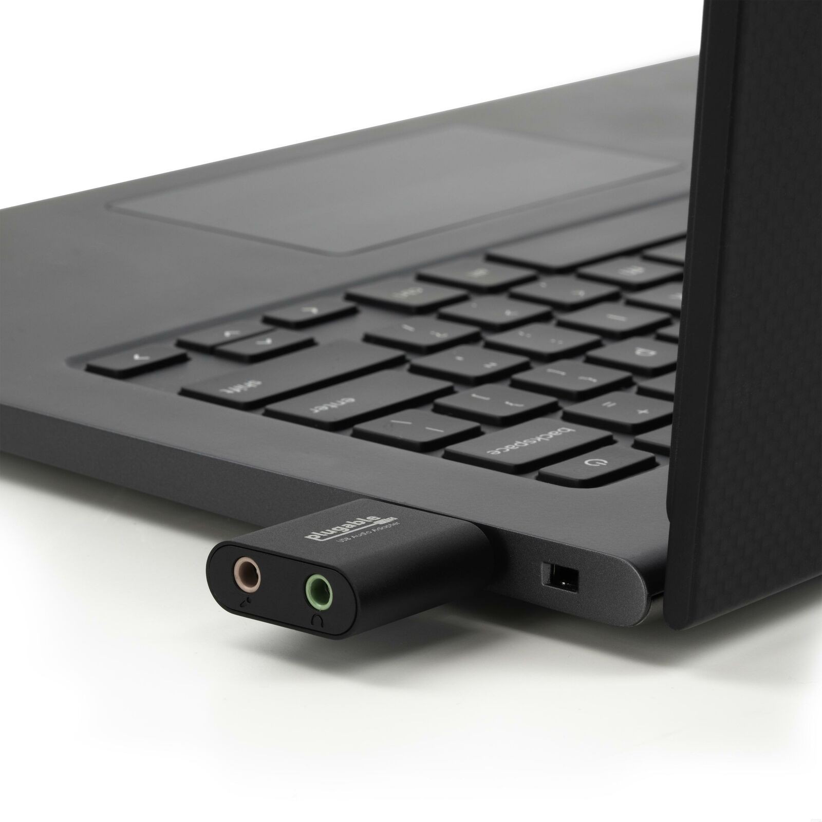 Plugable USB Audio Adapter with 3.5mm Speaker-Headphone & Microphone Jack