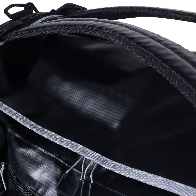 Skyline 30" Rolling Duffel Bag - Coated Premium Black/Gray