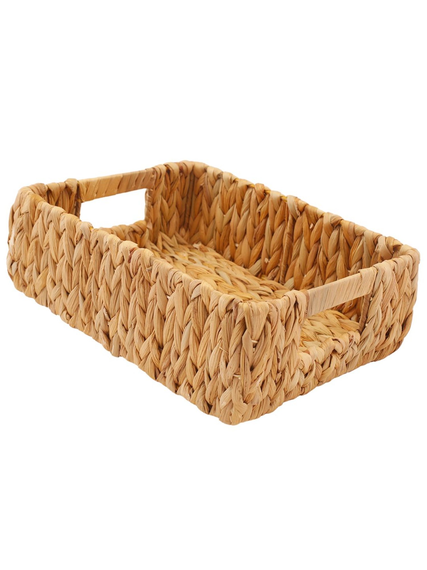 VarEesha Brown & Black Bamboo Multi-Purpose Basket - Set of 1