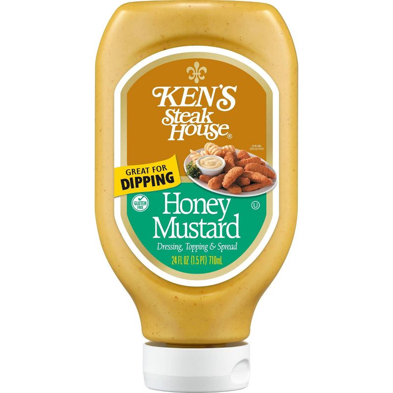 Ken's Steak House Honey Mustard Dressing, Topping & Spread - 24fl oz