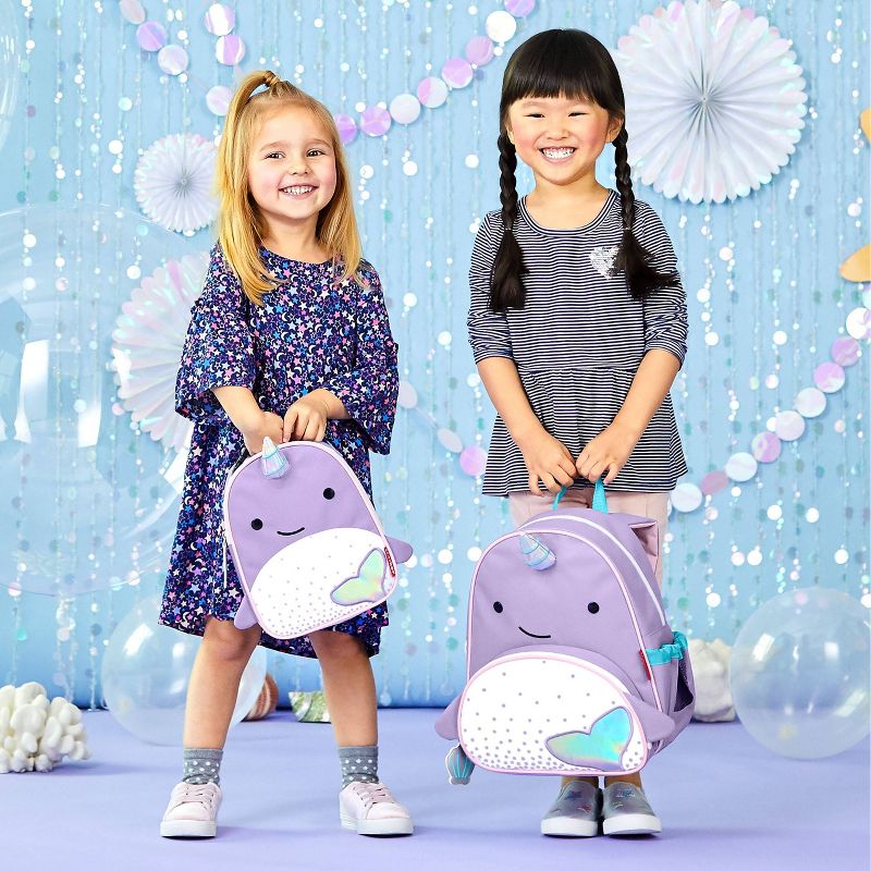 Skip Hop Zoo Little & Toddler 12" Kids' Backpack - Narwhal