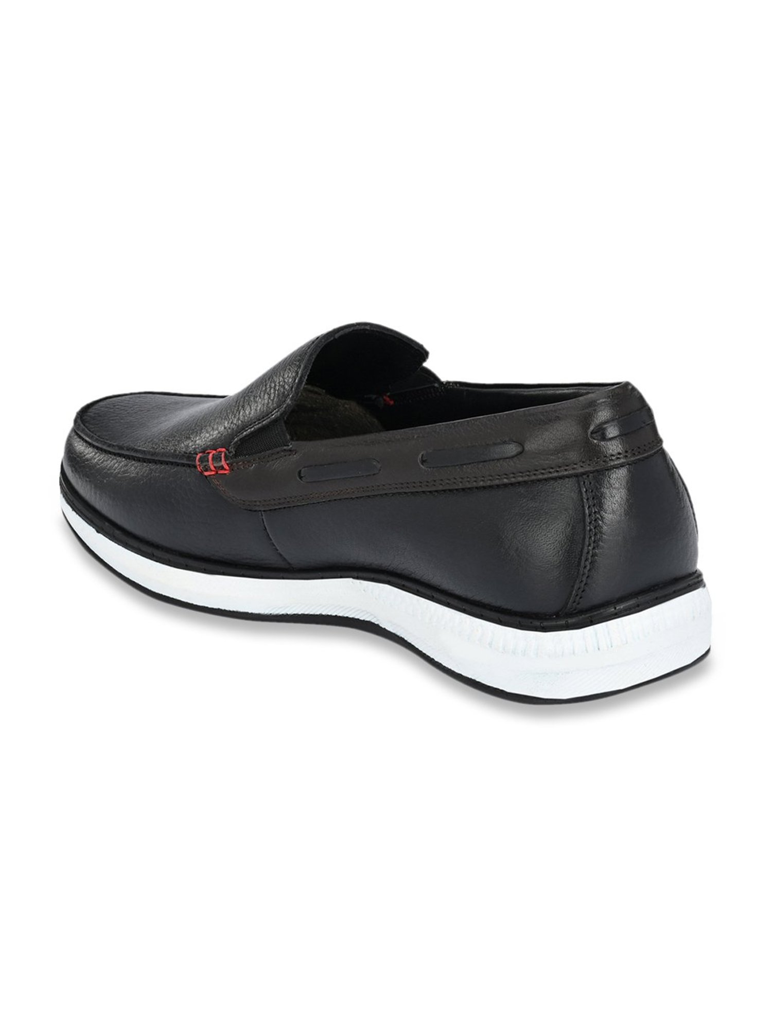 Hitz Men's Black Formal Loafers