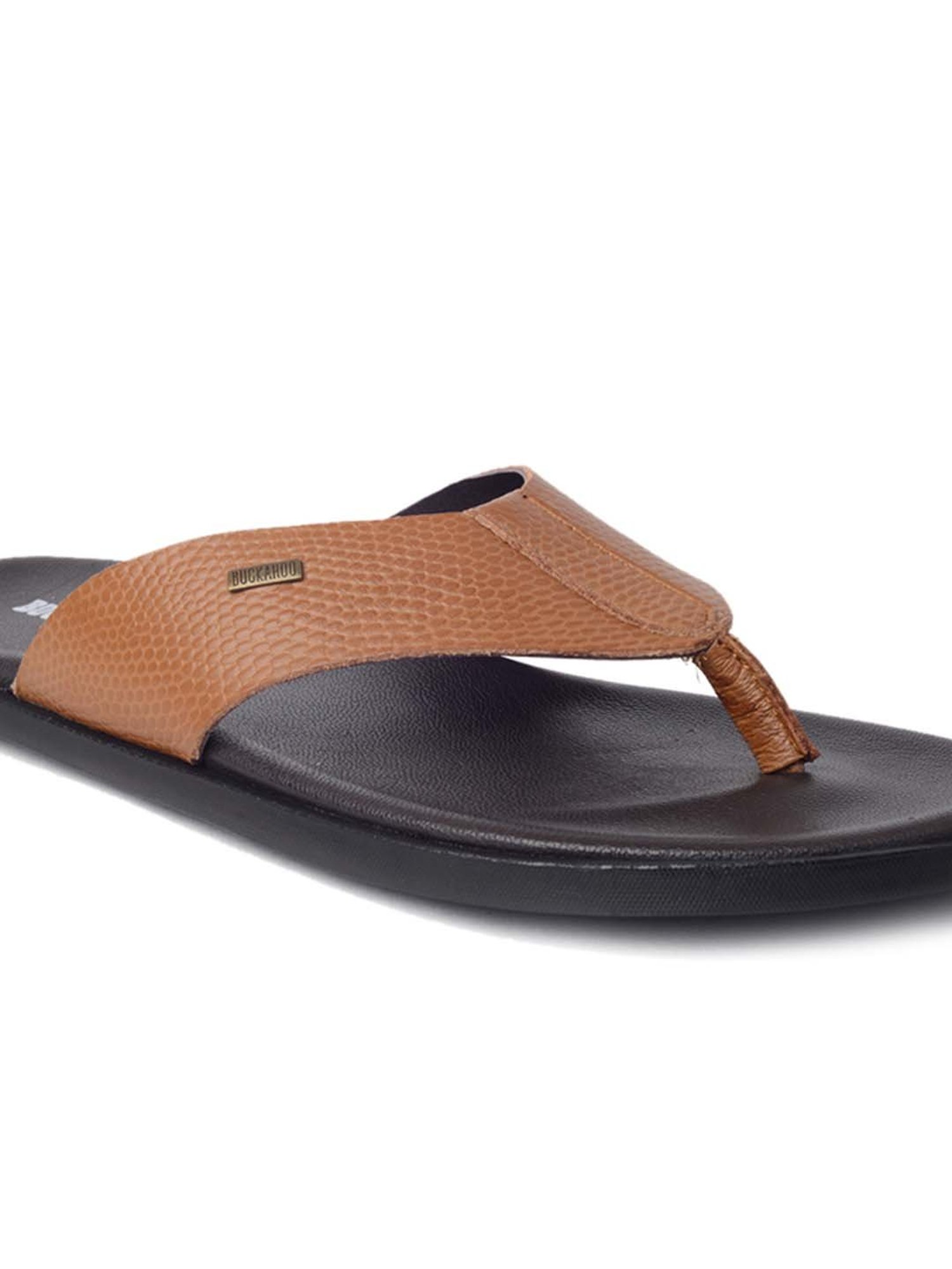 Buckaroo Men's NIMBUS NX Tan Thong Sandals