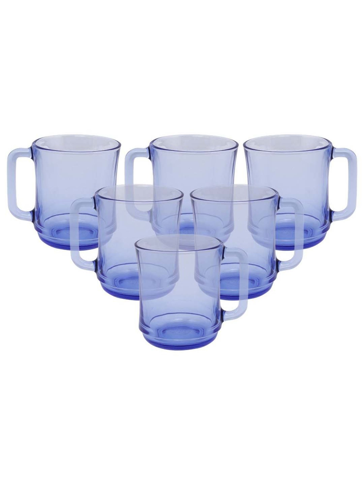 Duralex Lys Marine Blue Glass Tumbler (0.31 L) - Set of 6