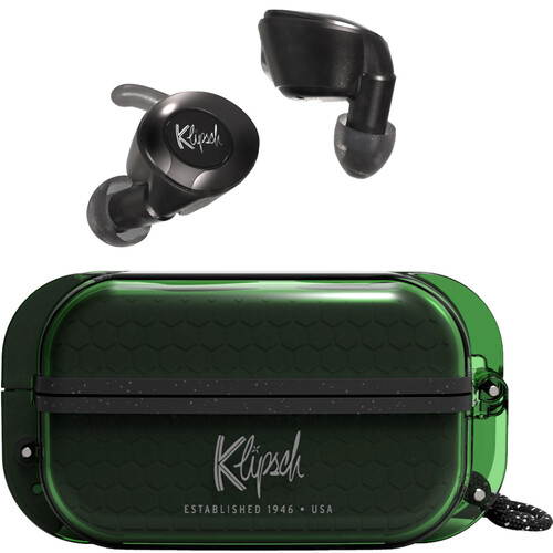 Klipsch T5 II Sport Green True Wireless In-Ear Monitor Headphones