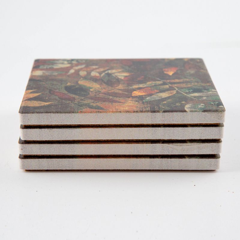 Thirstystone Autumn Soul 4 Piece Occasions Coaster Set