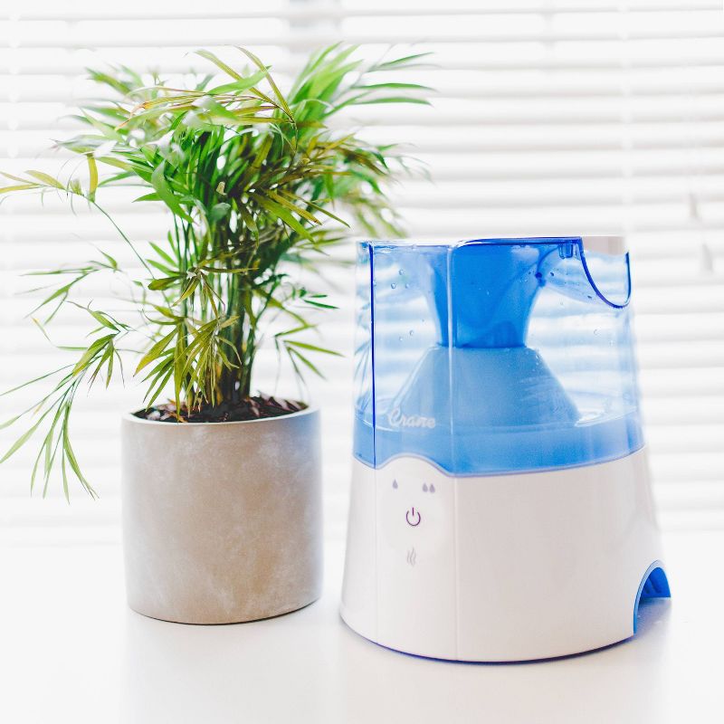 Crane Warm Mist Humidifier - Blue - 0.5gal