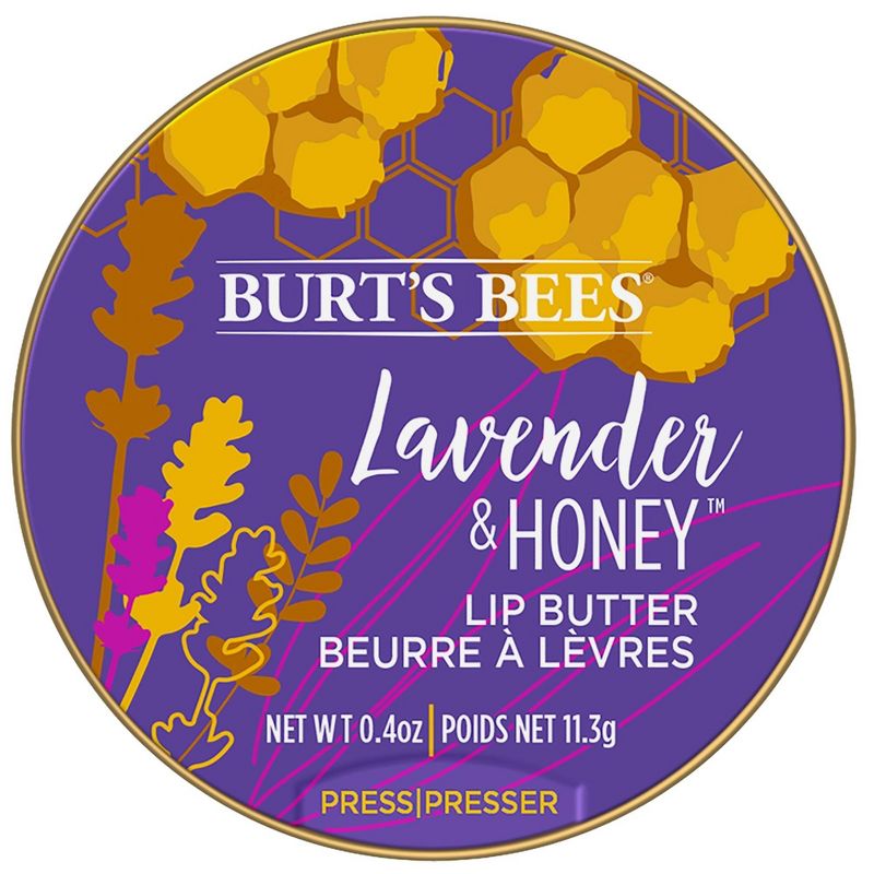 Burt's Bees Lip Butter - Lavender and Honey - 0.4oz