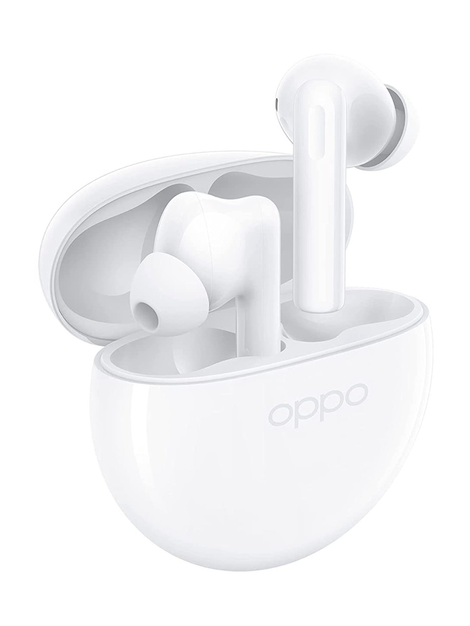 Oppo Enco Air2i Bluetooth Truly Wireless in-Ear Earbuds with Mic, Up to 28Hrs Battery (White)