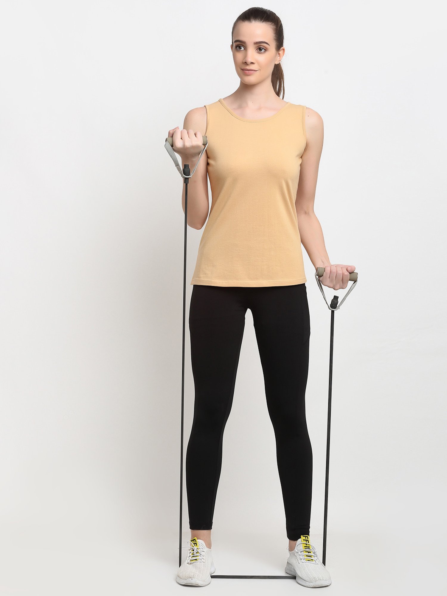 BRINNS Beige Box Top