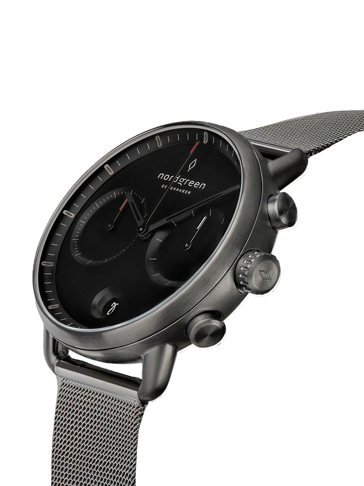 NORDGREEN PI42GMMEGUBL Pioneer Chronograph Watch For Men