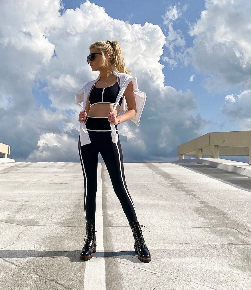 Antonio Melani Awaken High-Tech Interlock Knit Moisture Wicking Zip Front Jacket