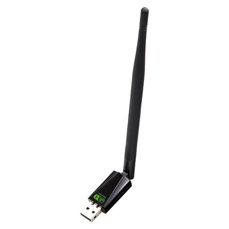1 pcs USB2.0 Networking Card Wireless WiFi Adapter Dongle 150Mbps Lan Network Card Receiver With Antenna