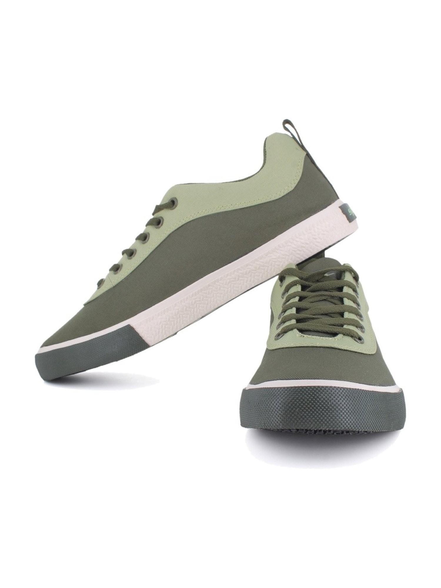 Sparx Men's Sage Green Casual Sneakers
