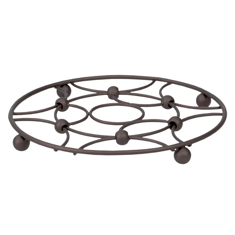 Glass And Metal Globe Snack Dispenser/ Storage - Plow & Hearth