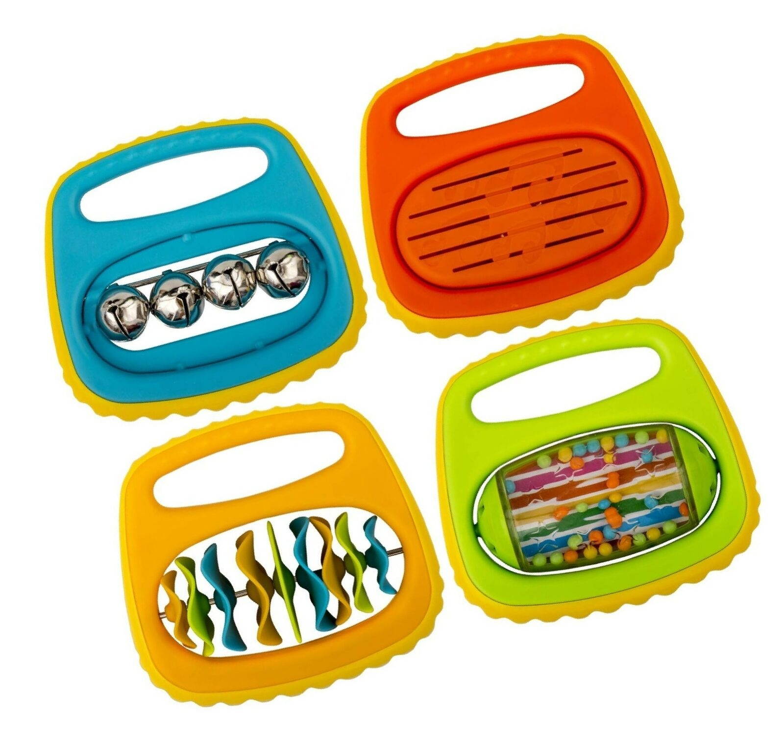 Edushape Halilit HL6600 4 Piece Mini Orchestra, Tropical