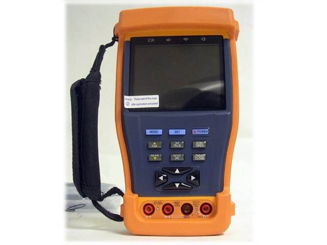 Multi-function CCTV Tester PRO Optical Power Meter- 3.5" LCD Monitor Cctv Tester Video / PTZ Tester / Security Surveillance Camera / Cctv Monitor Test Tester/ Lan UTP Cable Tester