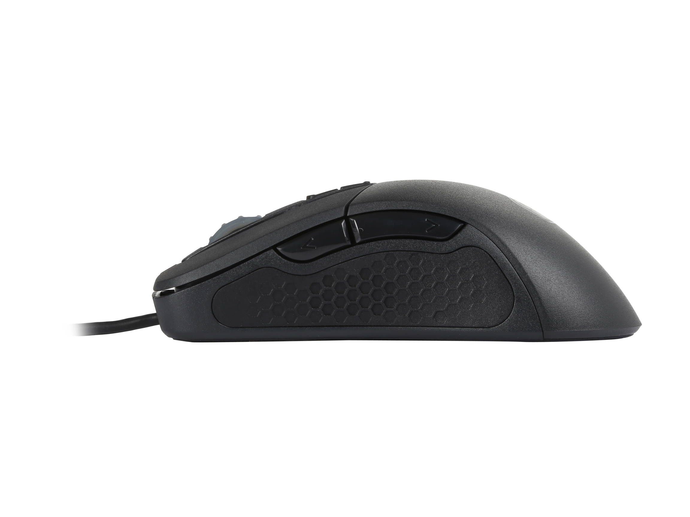 Cooler Master MasterMouse MM530 Ergonomic Gaming Mouse with Precision 12000 DPI Sensor and Durable PBT Buttons w/ Omron Switches