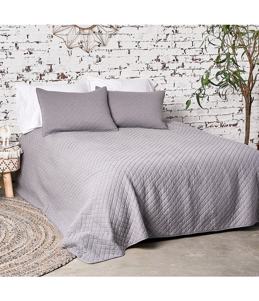 carol & frank Jersey Gray Quilt