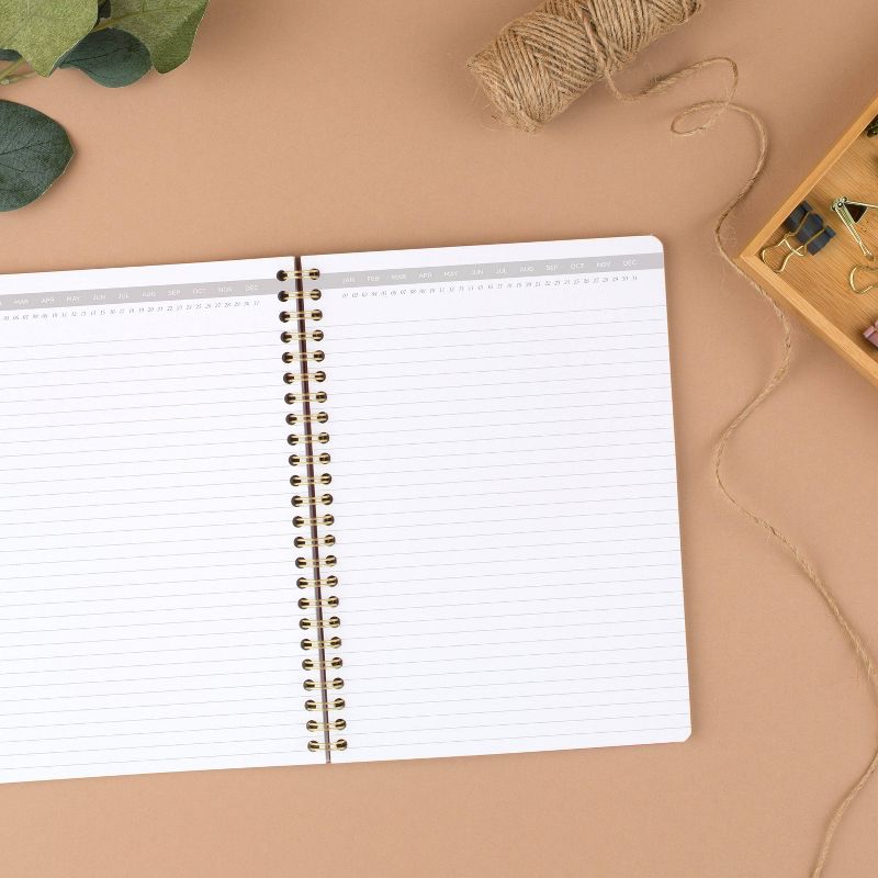 80 sheet 1 Subject Spiral Notebook Work Style 8.25"x5.75" Seaglass - Cambridge