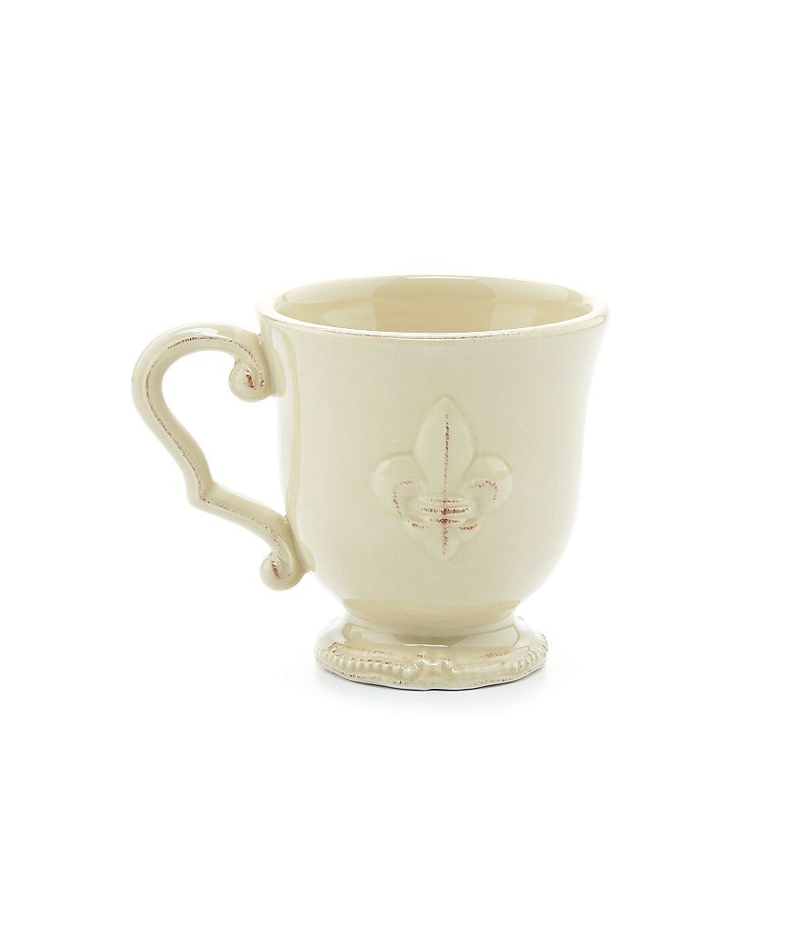Artimino Fleur-de-Lis Earthenware Mug