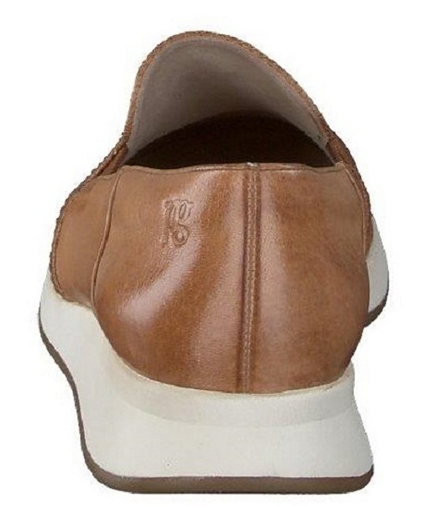 Paul Green Ivy Leather Woven Embossed Slip-On Loafers