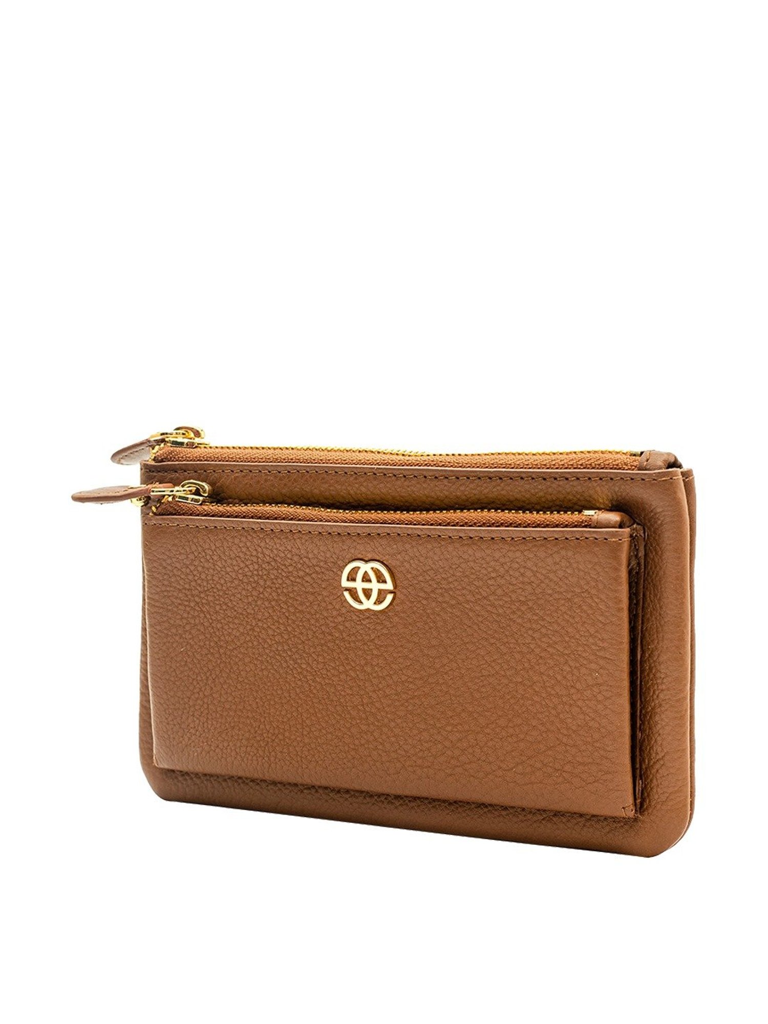 Eske Aleta Brown Solid Wallet for Women