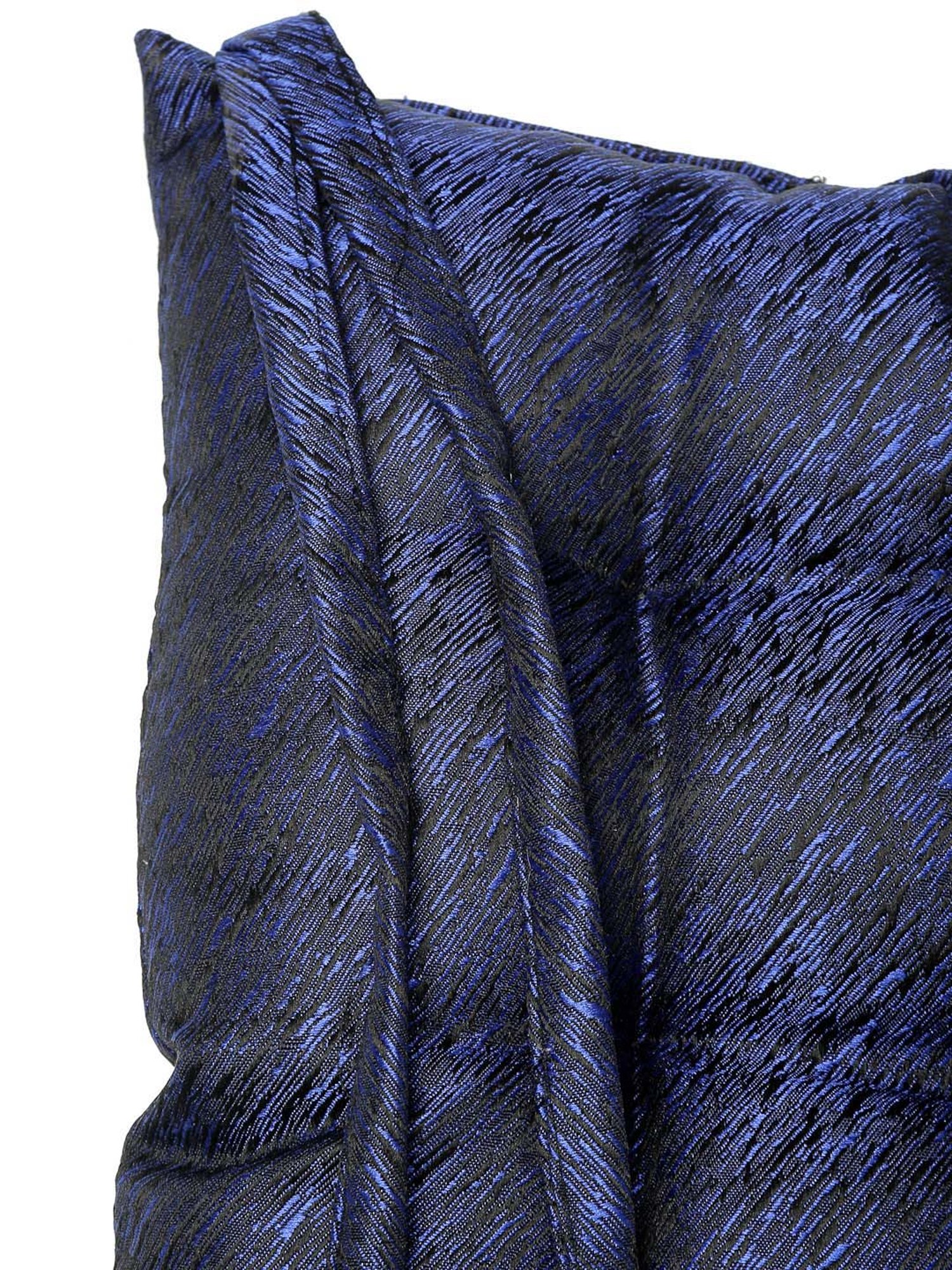 Klotthe Blue Cotton Chair Pads - Set of 2