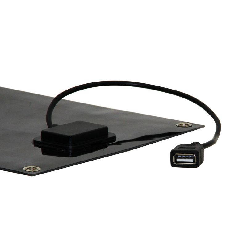 6W 5V 1.2A Portable Solar Panel Battery CellPhone Pad USB Power Bank Charger