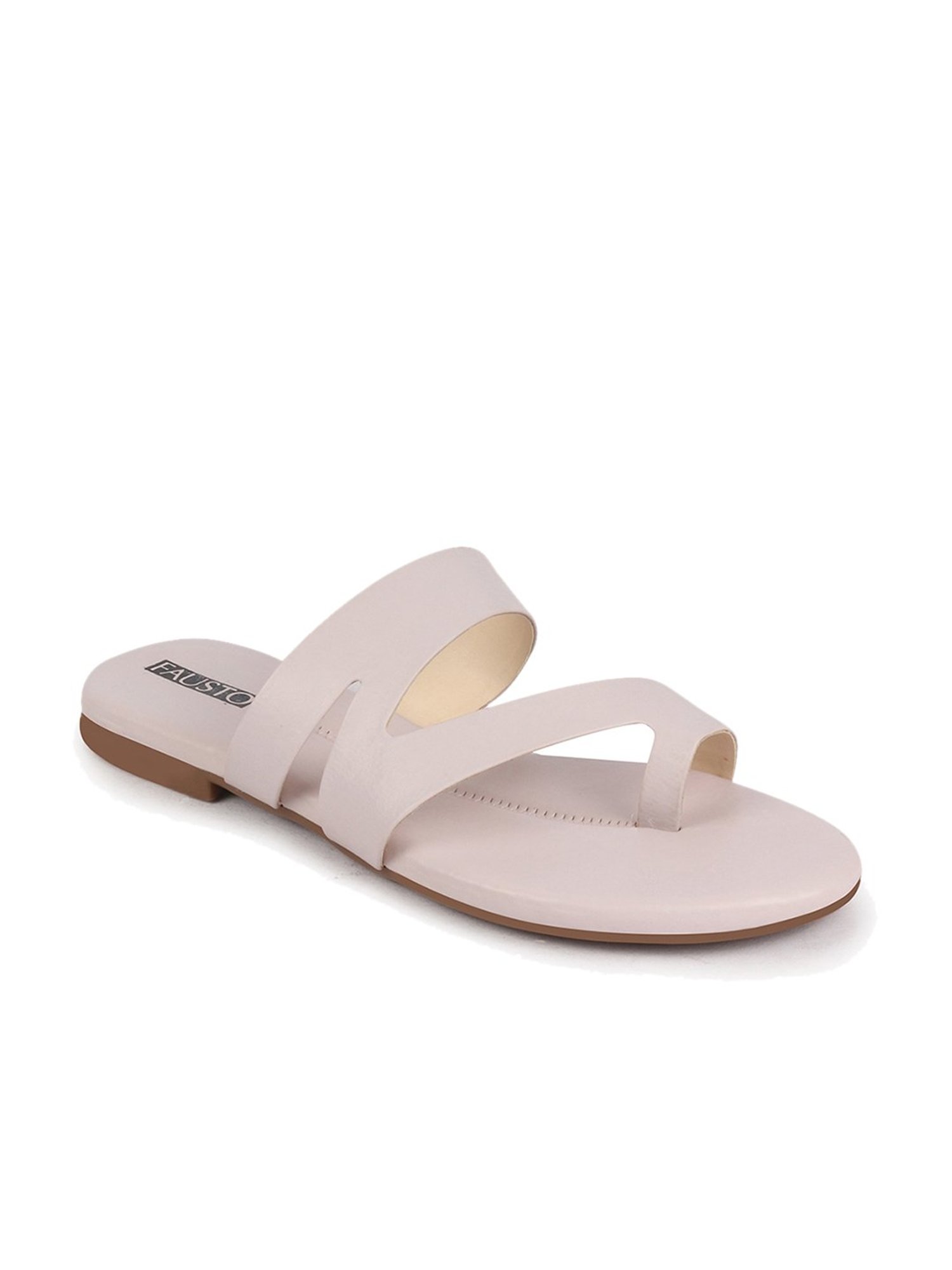 Fausto Women's Lavender Toe Ring Sandals